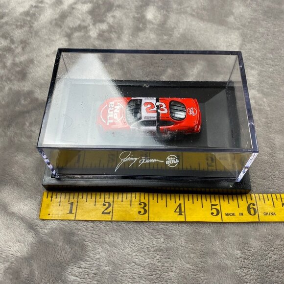 Vintage Jimmy Spencer Winston #23 Ford Taurus No Bull Nascar Car Display Case - Picture 11 of 12